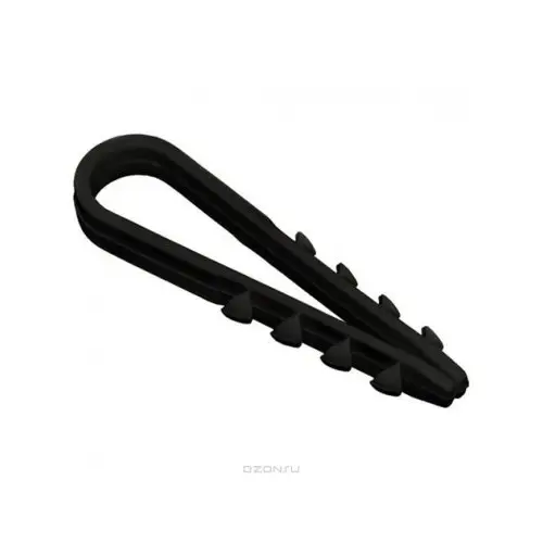 Дюбель-Хомут 19х25мм нейлон чёрный SQ0539-0006 76676