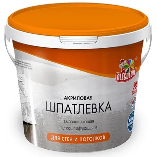 Шпатлевка "Ole Color Акрил д/стен и пот. 0,9 Фарбен 5832