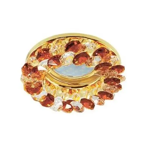 Светильник встраиваемый Ecola 50х90 Янтарь/Золото FA1618EFY 523972