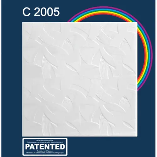 Плитка потолочная  2005 С Солид 100435