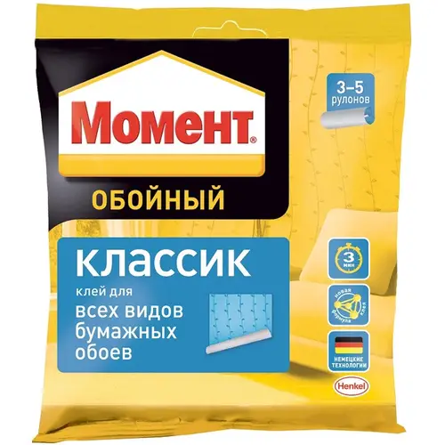 Клей Момент для обоев Классик 100г.
