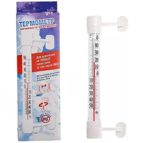 Термометр оконный ТСН-5 на липучке